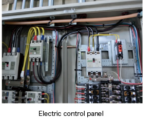 Electric control panel