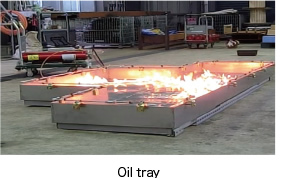 Oil tray